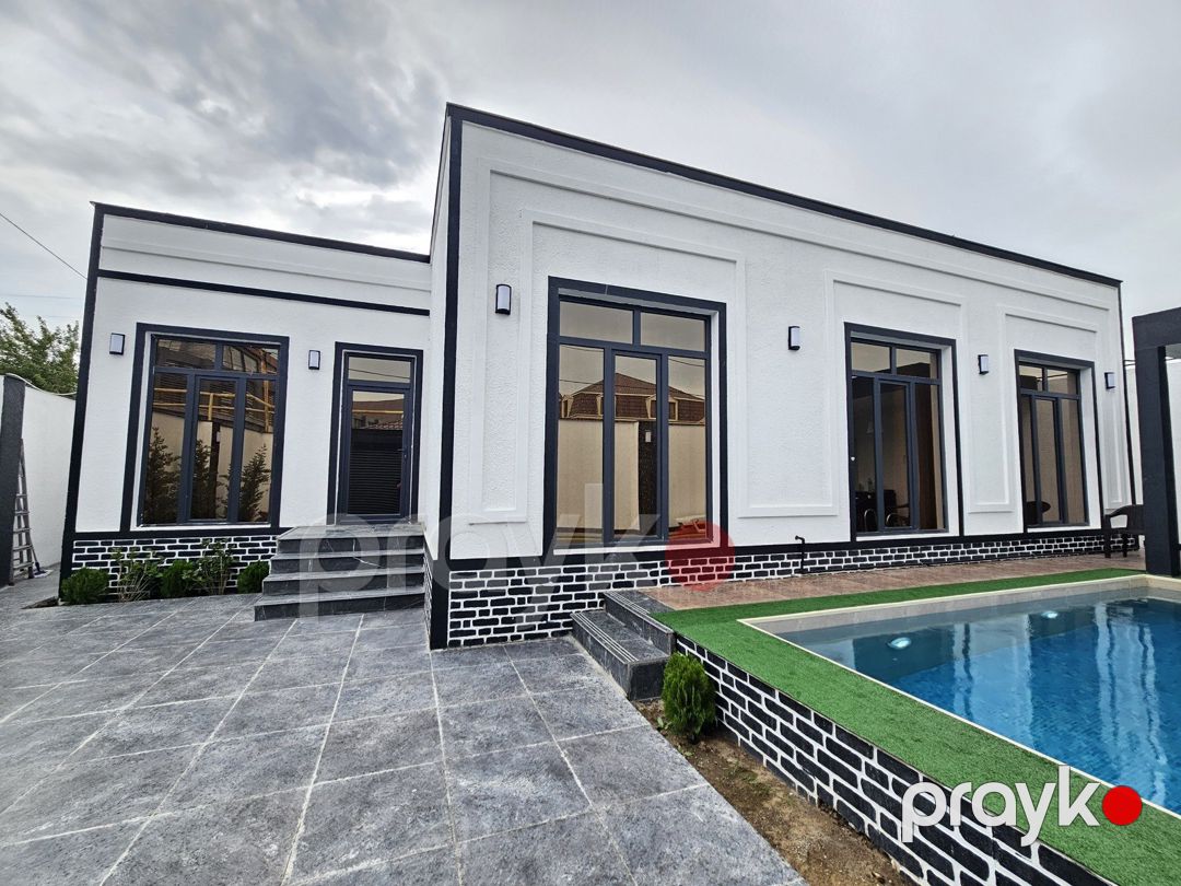 Satılır 4 otaqlı həyət evi/bağ evi 150 m² — Ev, villa, Bakı (5)