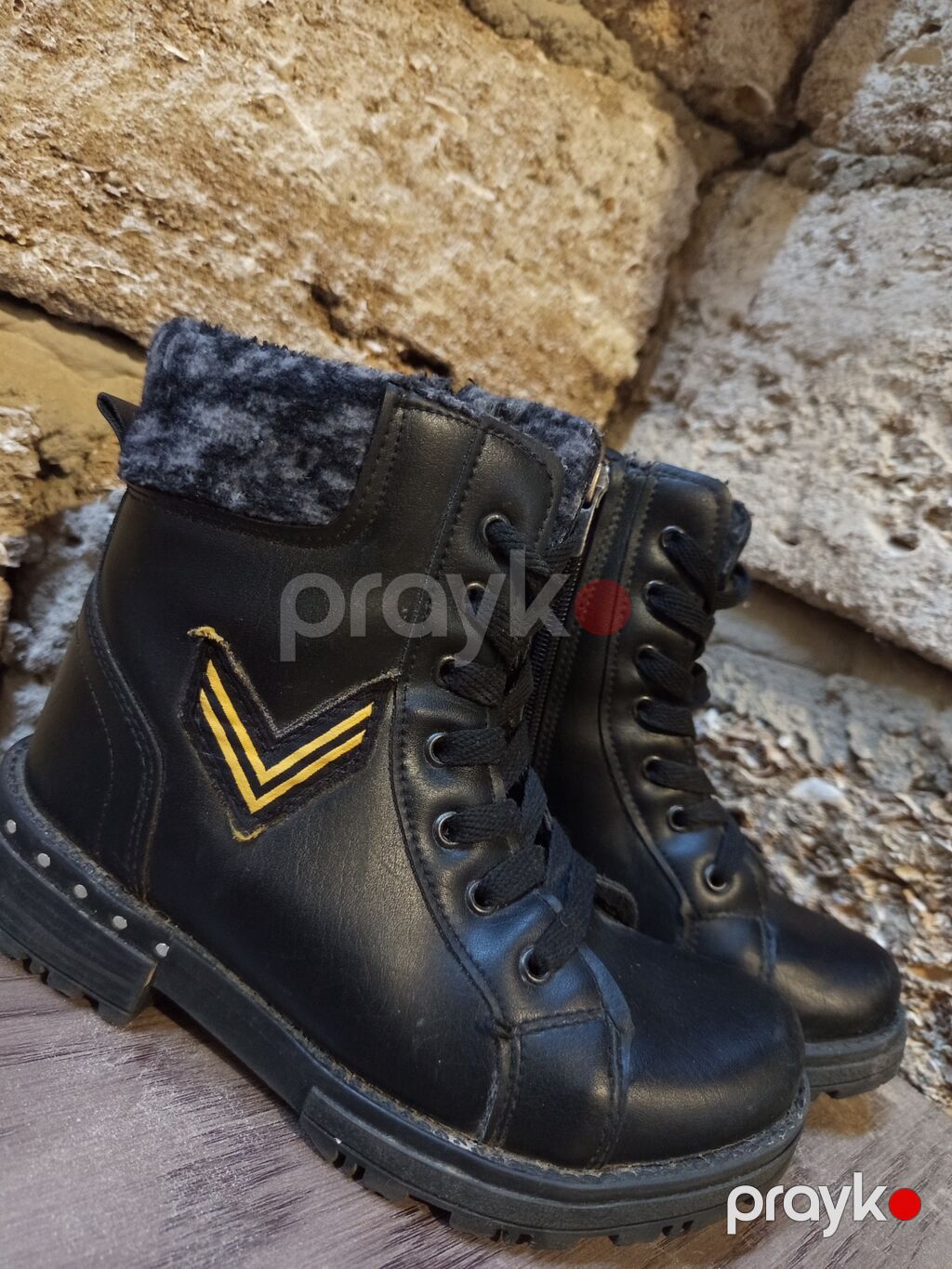 Rəng - Qara Botinkalar, Ölçü: 32, Uniseks — Uşaq ayakkabısı, Digah (6)