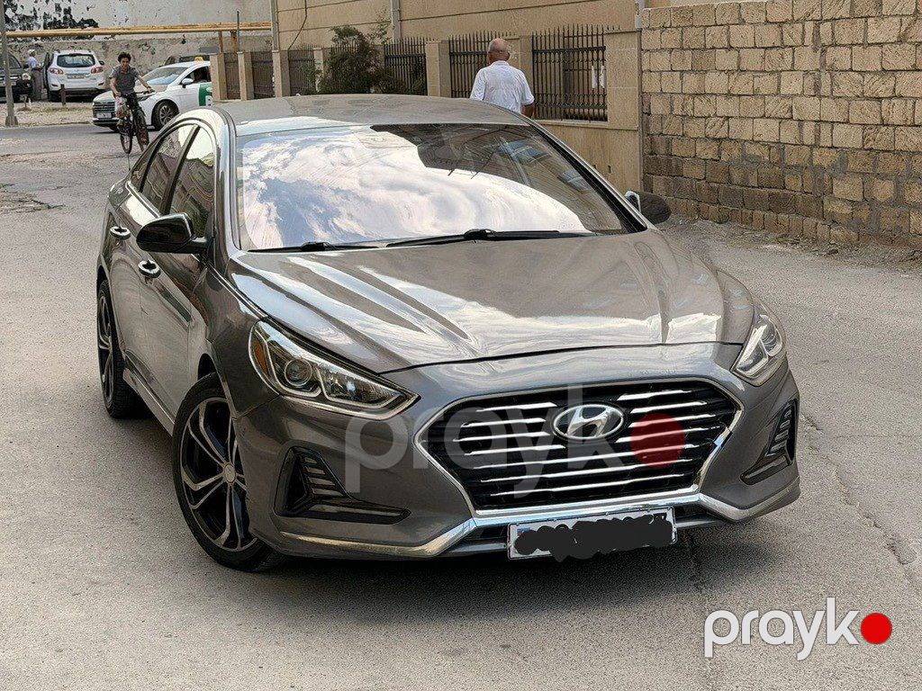 Hyundai Sonata, 2.0 L, 2018 il, 176 700 km — Avtomobillər, Bakı (3)