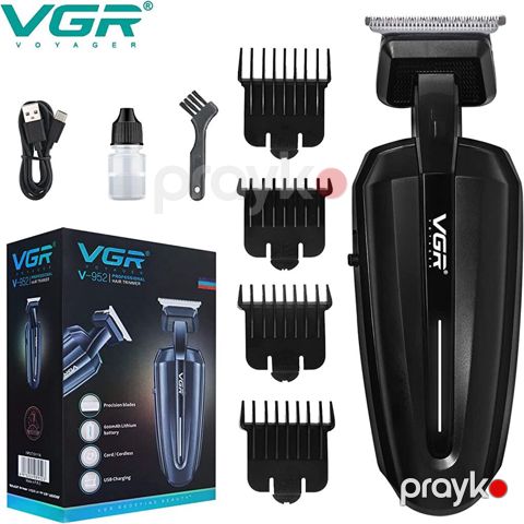 VGR 952 Saqqal üçün professional taəraş aparatı (1.5\3\6\9mm) 600mAh — Bakı