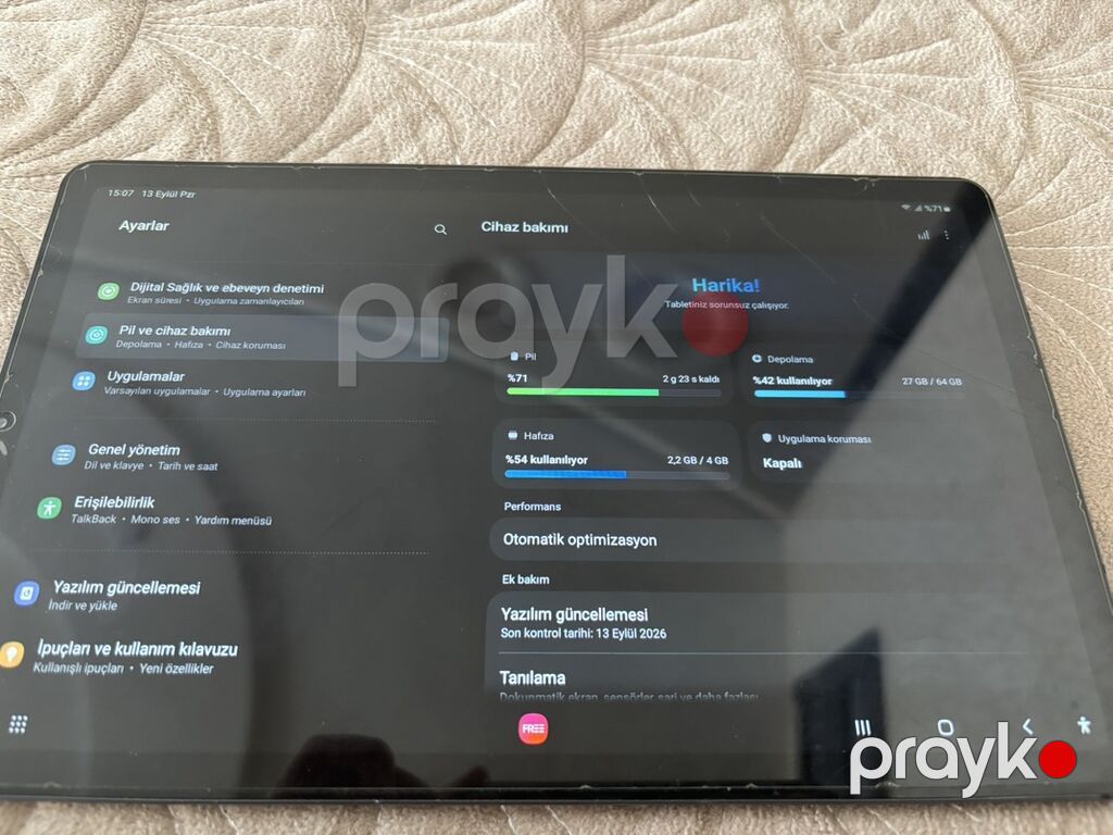 Samsung Galaxy Tab S6 Lite planşet Xüsusiyyətlər: - Ekran: 10.4 düym — Samsung, Bakı (5)