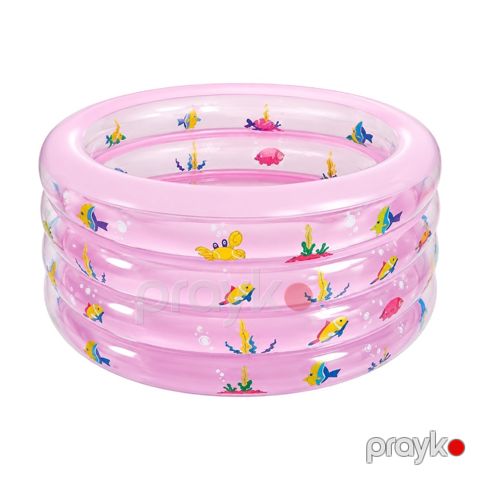 Şişmə hovuz 314_16332, 60 l, çəhrayı, 100x60 sm — Bakı