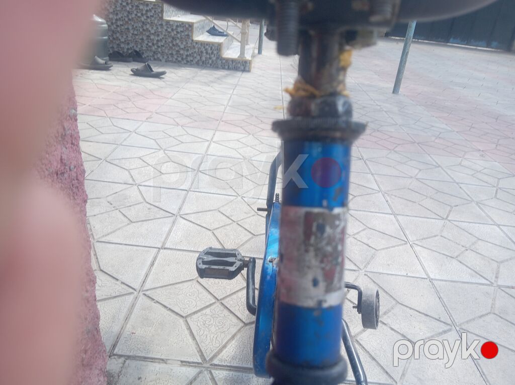 Uşaq velosipedi – Stels Salute (BMX tərzli) - Rəng: mavi - Çərçivə — Uşaq velosipedləri, Bərdə (5)