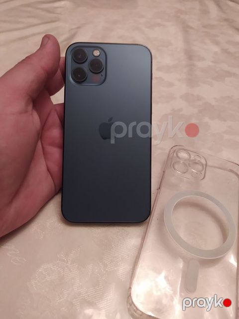 IPhone 12 Pro, 128 GB, Göy, Face ID — İmişli