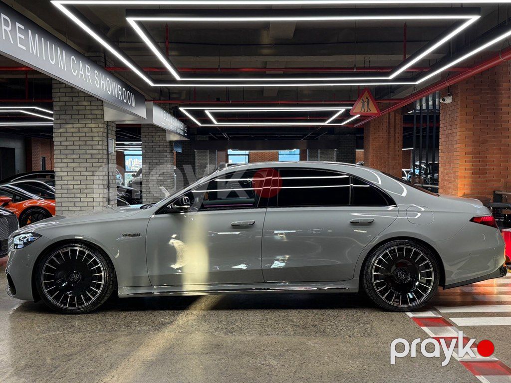 Mercedes S 63 AMG, 4.0 L, 13.1 kWh, 2023 il, 47 000 km — Avtomobillər, Bakı (7)