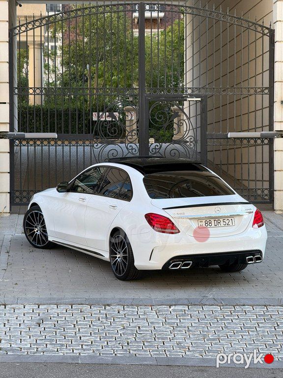 Mercedes C 300, 2.0 L, 2017 il, 104 000 km — Avtomobillər, Bakı (12)