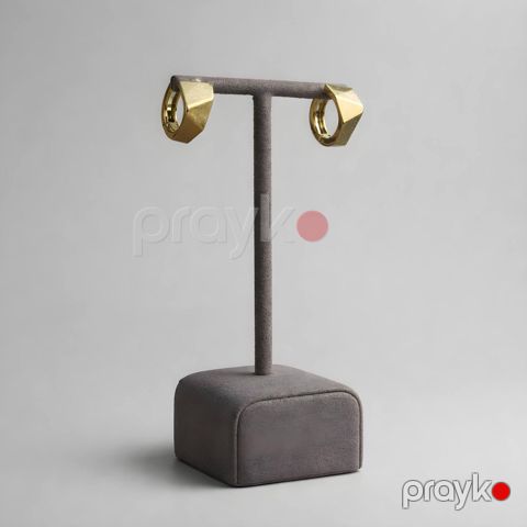 Qadınlar üçün sırğa HSA-4046, paslanmayan polad, qızılı