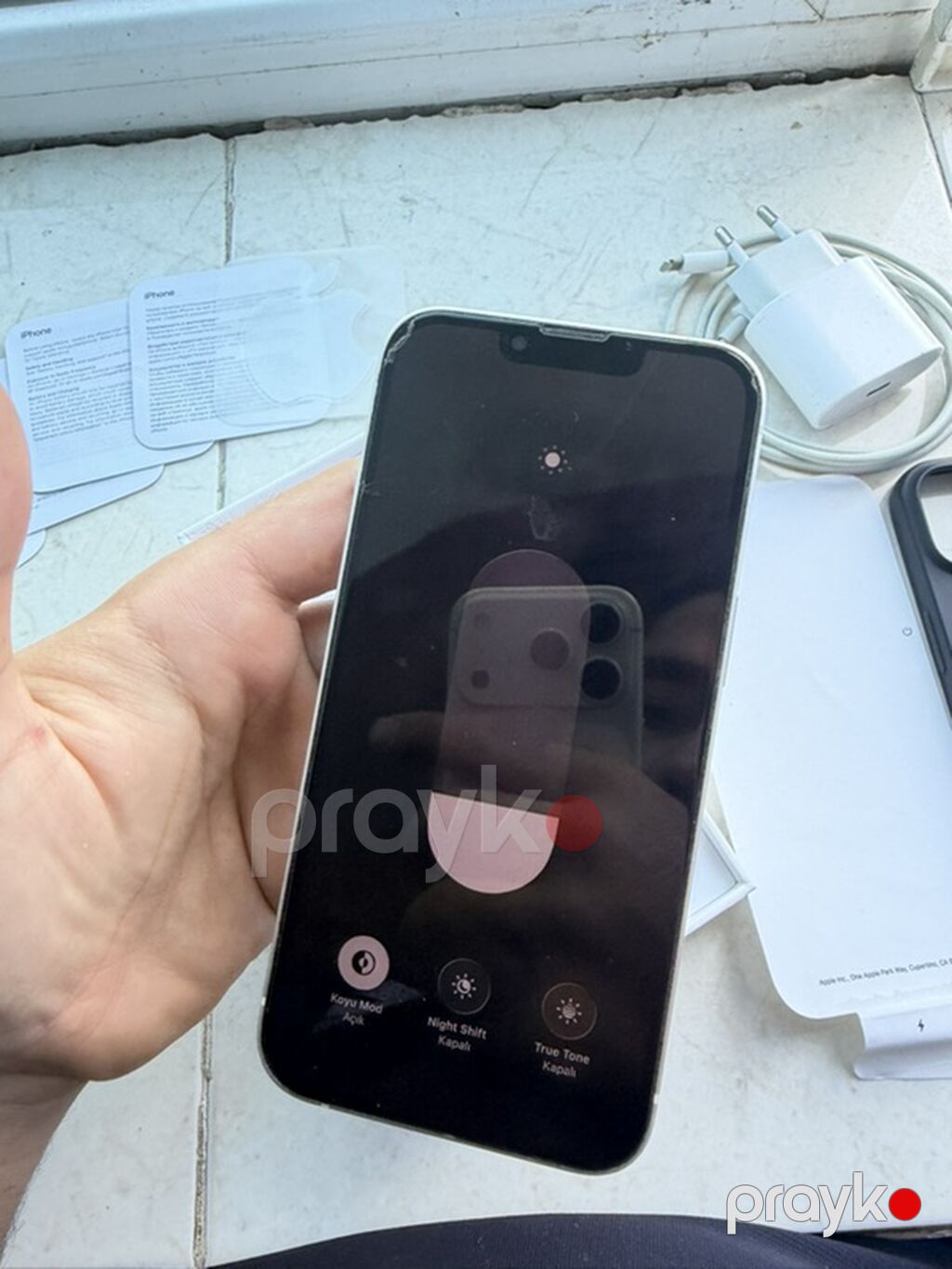 IPhone 13, Ağ, Simsiz şarj, Face ID — Apple iPhone, Xırdalan (8)
