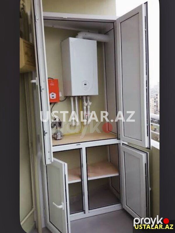 Cam Balkon İzosistem və Pvc xidmetleri — Pəncərələr, qapılar, balkonlar, Xırdalan (5)