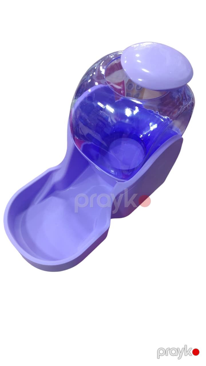 Avtomatik yem təknəsi, plastik, bənövşəyi, 20x46 sm — Mallar, Bakı (2)
