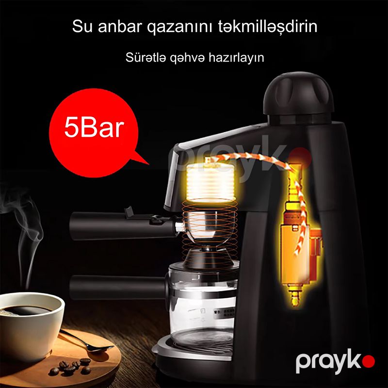 Sonifer SF-3534 Espresso və Kapuçino Bişirən Qəhvə Maşını — Ev texnikası, Bakı (5)