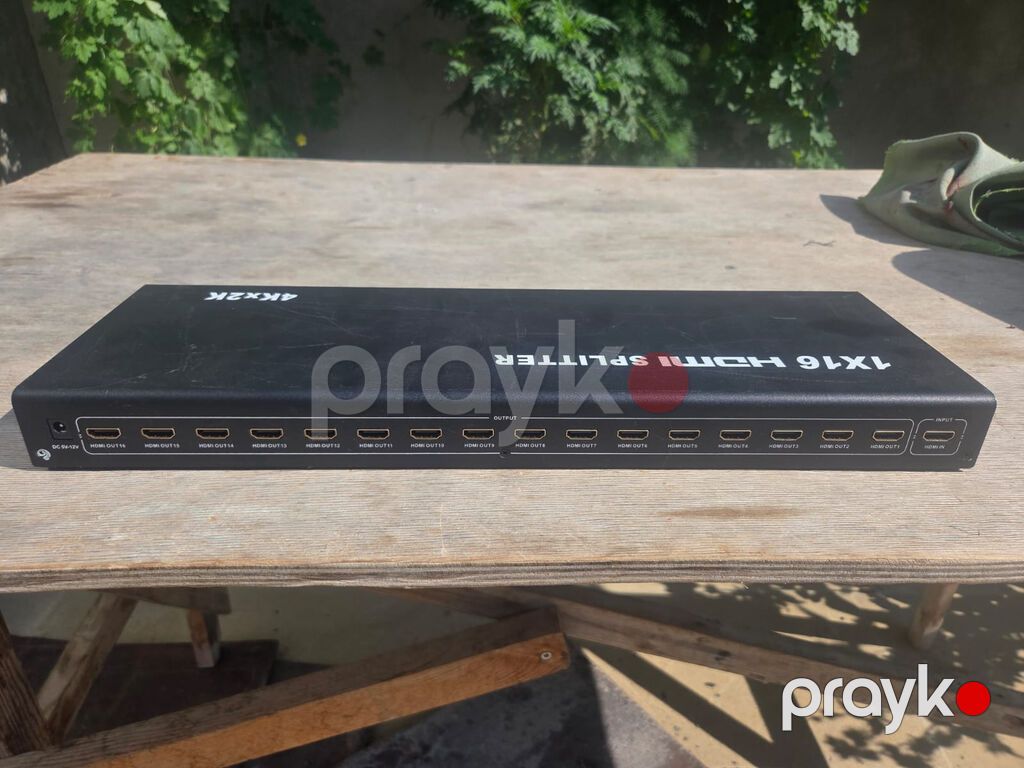 Professional 1 giriş, 16 çıxışlı HDMI Splitter (görüntü paylayıcı) — Surveillance sistemləri, Bakı (3)