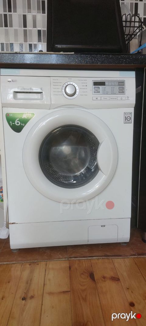 LG paltaryuyan maşın – ön yükləməli, 6 kq tutum. Xüsusiyyətlər — Masazır