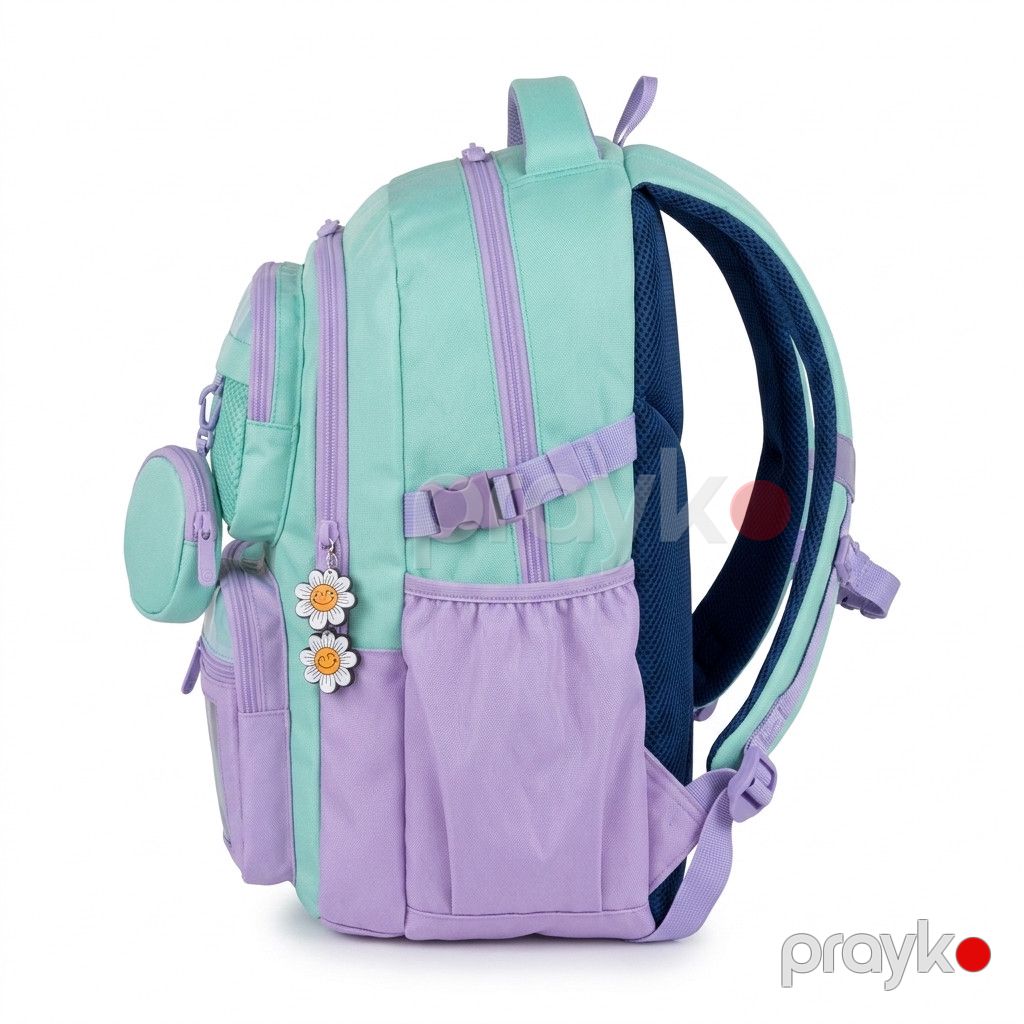 Məktəb çantası CoolPack Mint Pastel F154972, poliester, açıq yaşıl, 31x15 sm — Mallar, Bakı (2)