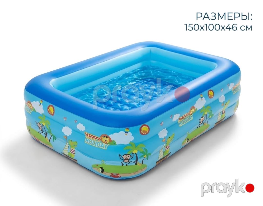 Şişmə hovuz SH93738263, göy, 400 l, 46х100х150 sm — Hovuzlar, Bakı (2)