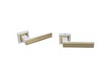 Qapı qolu akada A17-60108 rozetli zinc qızılı — Omid.az — Təmir və tikinti