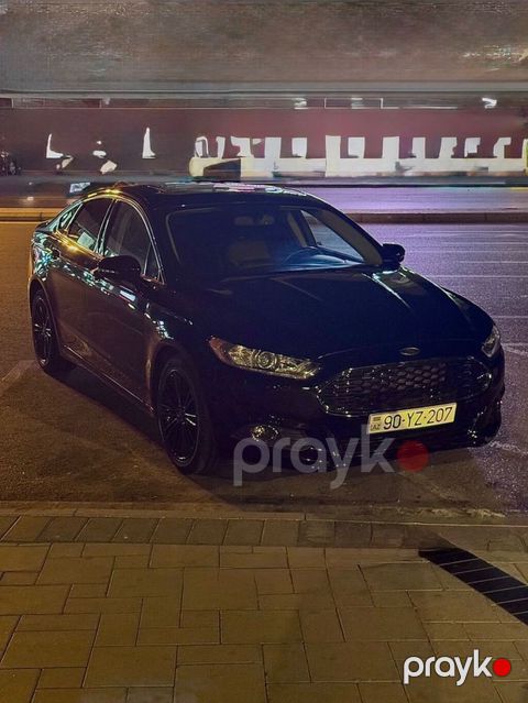 Ford Mondeo / Fusion sedan - Kuzov: qara rəng, 4 qapı, aerodinamik ön — Bakı
