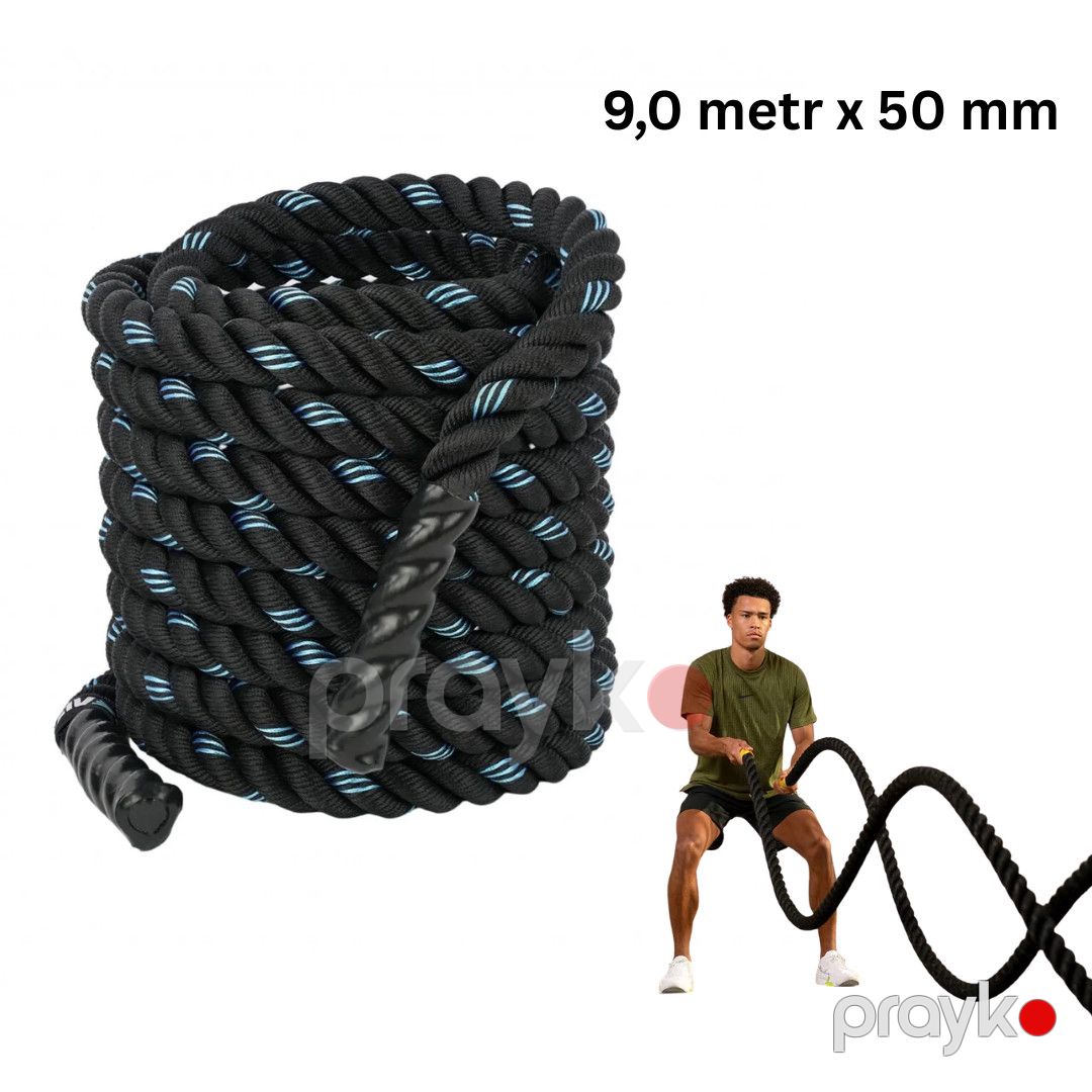 Kanat No Brand Battle Rope 9 m - 50 mm — Mallar, Bakı
