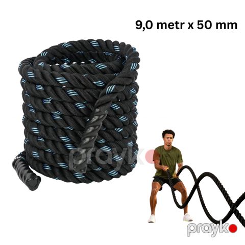 Kanat No Brand Battle Rope 9 m - 50 mm — Bakı
