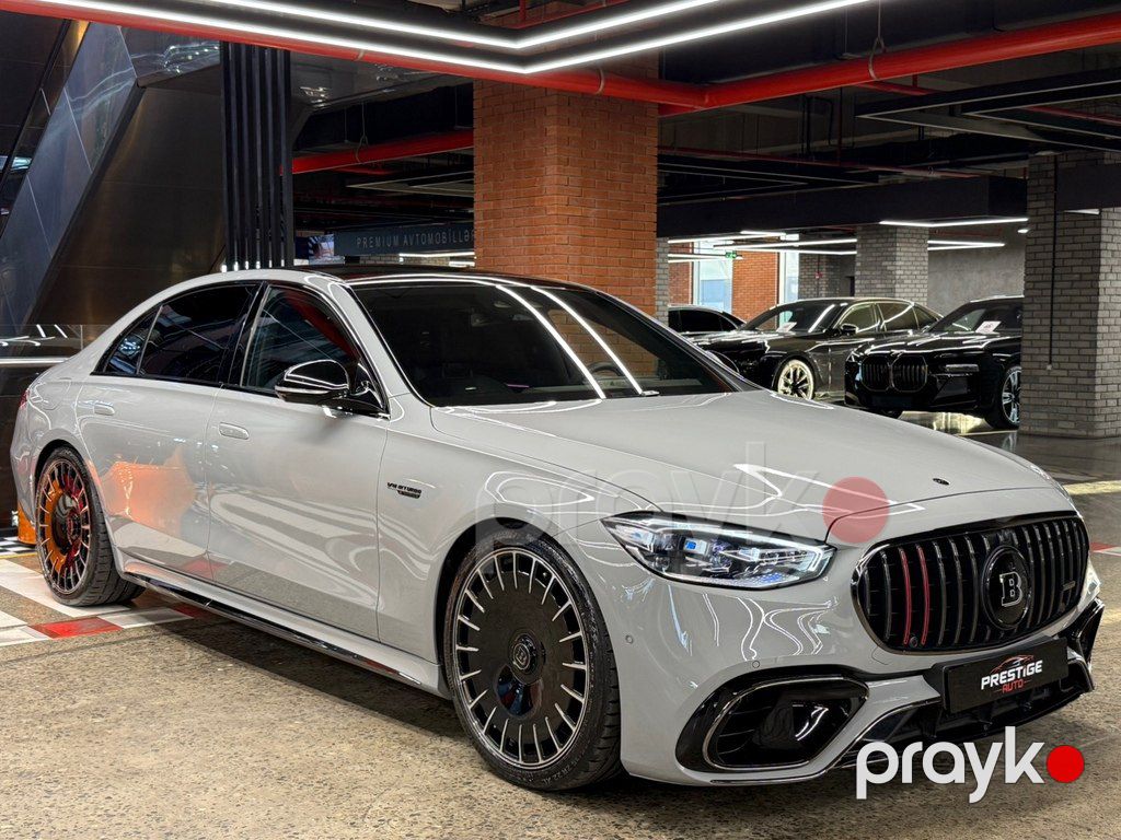 Mercedes S 63 AMG, 4.0 L, 13.1 kWh, 2023 il, 47 000 km — Avtomobillər, Bakı (2)