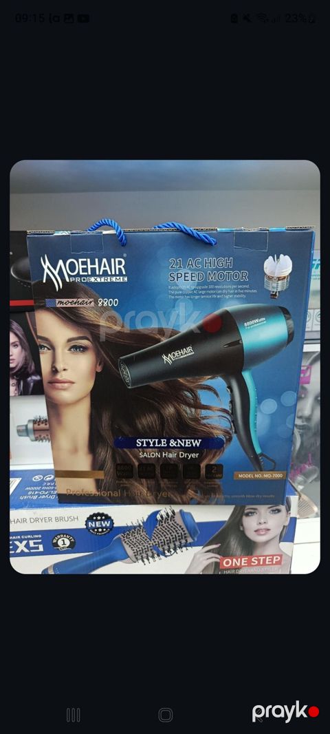 Moehair ProExtreme Salon Hair Dryer – Model MO-7000 - 2.1 AC high — Masazır