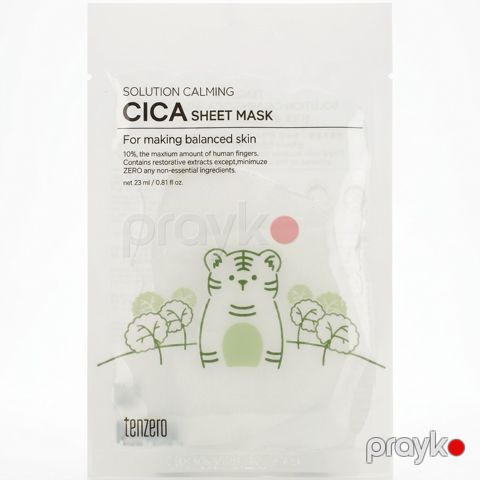 Üz üçün parça maska Tenzero Solution Calming Cica 25 ml — Bakı