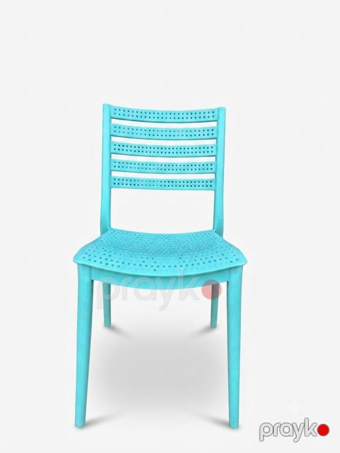 Bağ üçün stul Capissi, plastik/polipropilen, 43x86 sm, mavi — Bakı