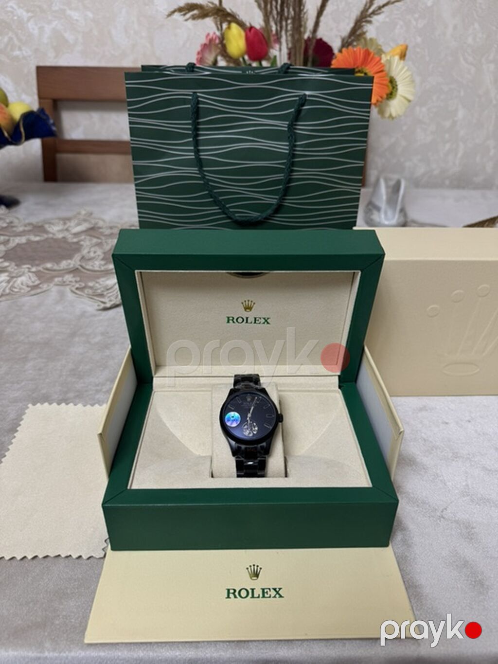 Yeni, Qol saatı, Rolex, rəng - Qara — Qol saatları, Bakı (2)