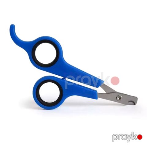 Qayçı Lepus itlər və pişiklər üçün, 12x6 sm, göy, plastik/paslanmayan polad — Bakı