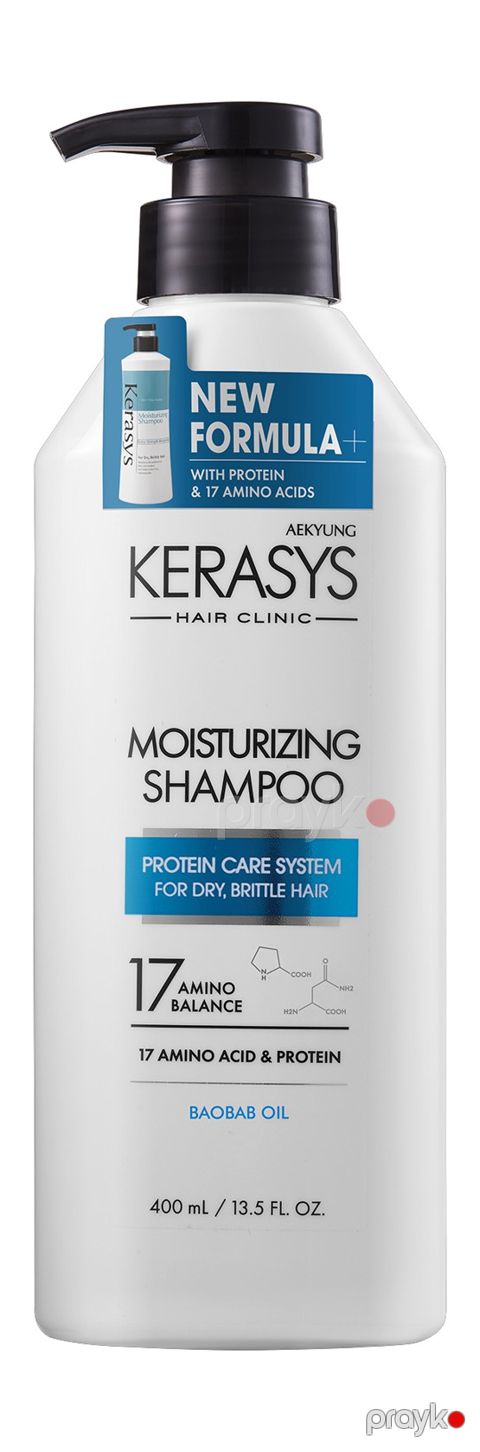 Şampun KeraSys Hair Clinic Moisturizing, 400 ml — Bakı