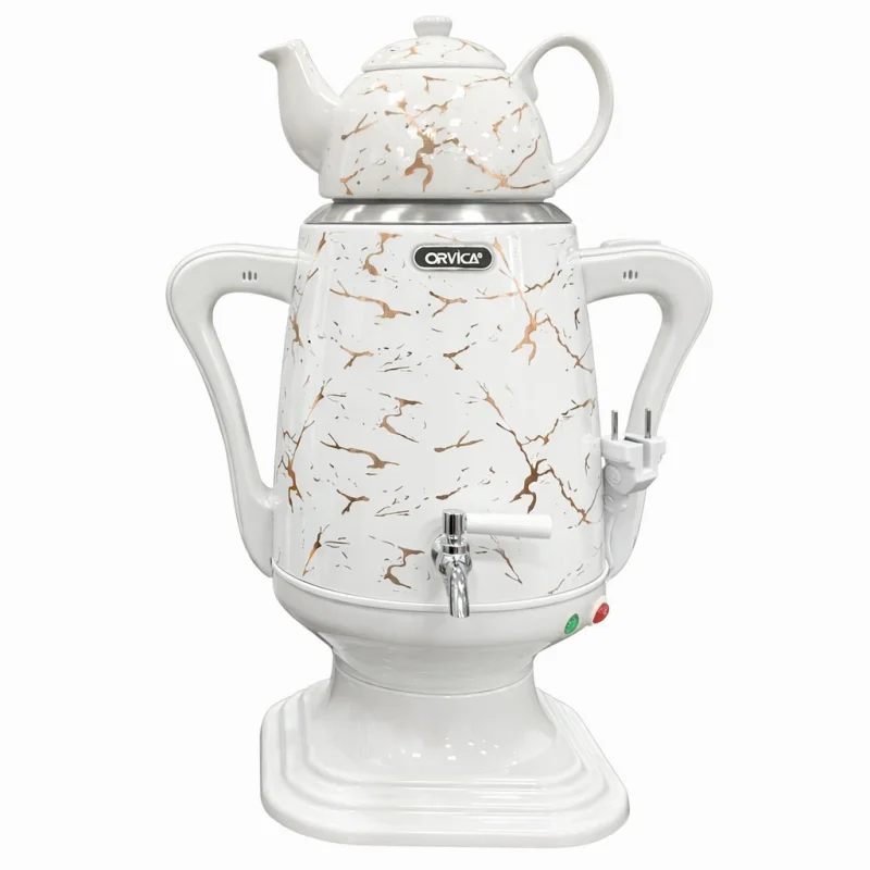 Elektrik samovar Orvica ORM-3310 White — Etrend.az — Kitchen appliances