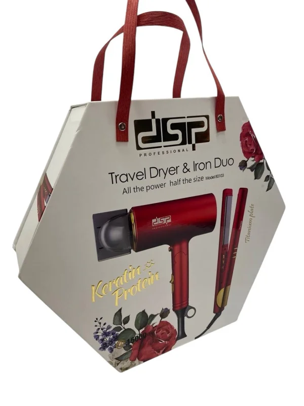 Saçlar üçün dəst DSP 80103 Red — Bakı
