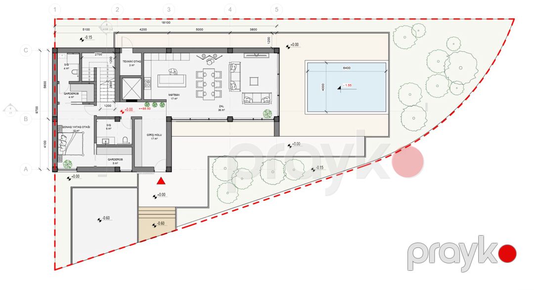 Satılır 6 otaqlı həyət evi/bağ evi 475 m² — Ev, villa, Bakı (11)