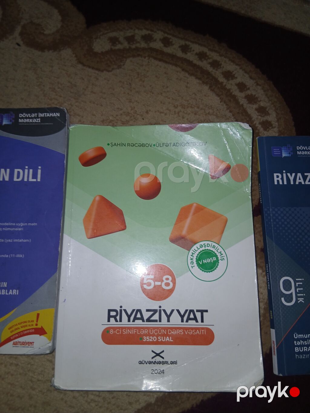 DİM və Güvən nəşrlərinin hazırlıq vəsaitləri paketi Dəstənin tərkibi — Kitablar, Masazır (2)