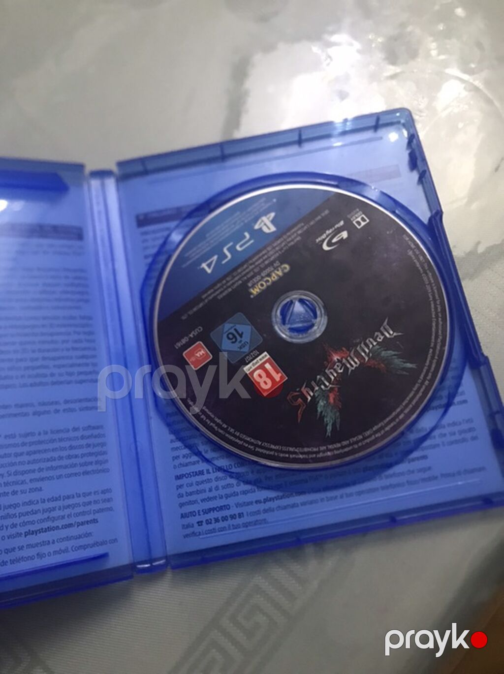 PS4 oyunu: Devil May Cry 5 (Capcom) Diger ps4 diski ile barter var — Konsol oyunları, Digah (2)