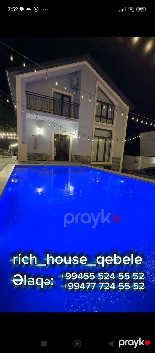 Villa, Qəbələ r — Ev, villa, Qəbələ (2)