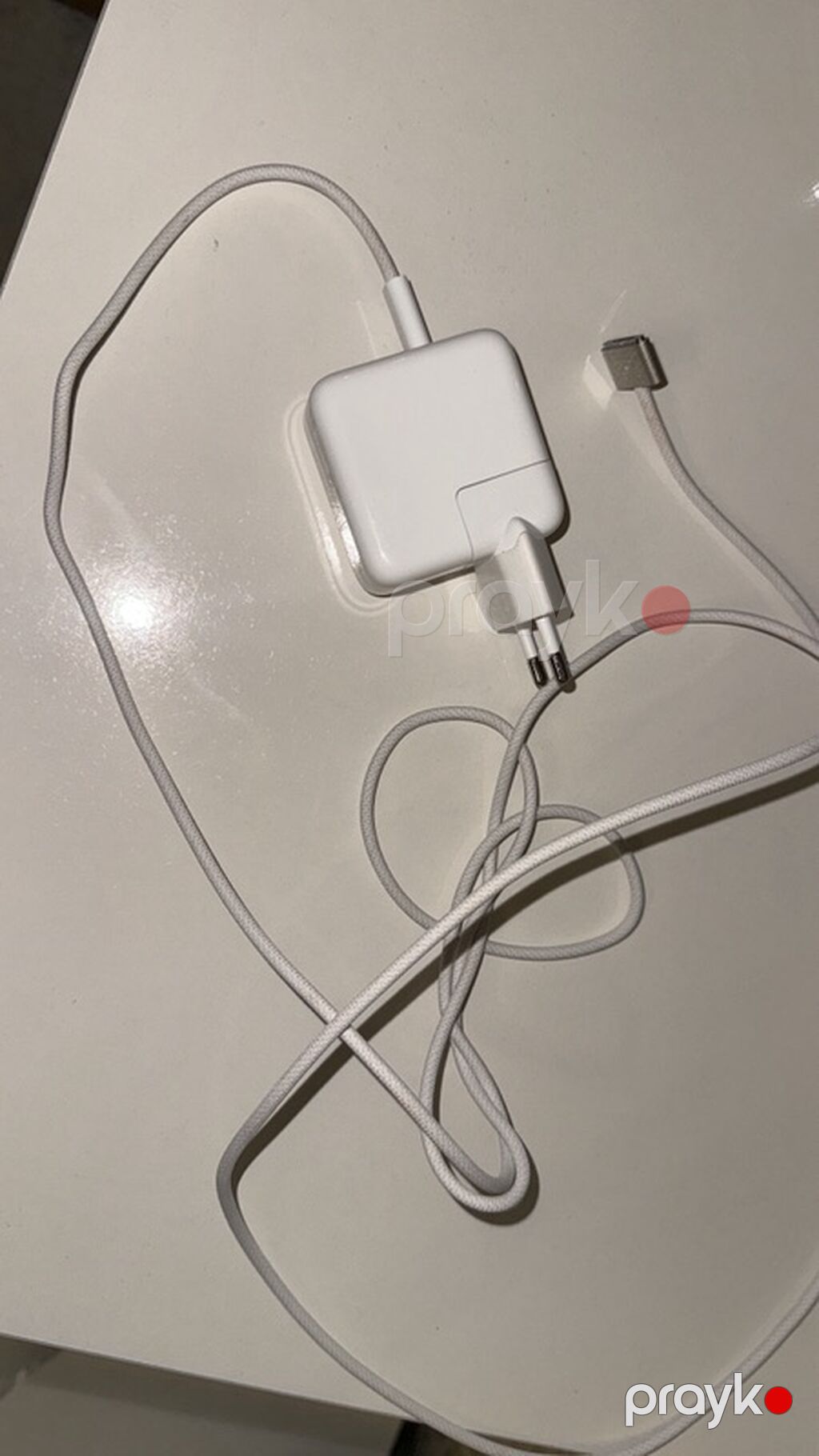 Apple MacBook üçün orijinal şarj cihazı - Güc adaptoru: kvadrat — Noutbuk aksesuarları, Bakı (2)