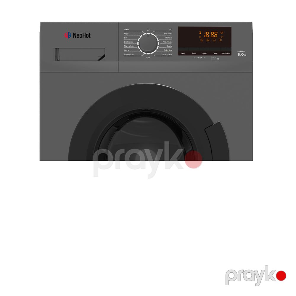Paltaryuyan neohot 8KG 1400RPM 15 proqram inverter — Ev texnikası, Bakı (3)