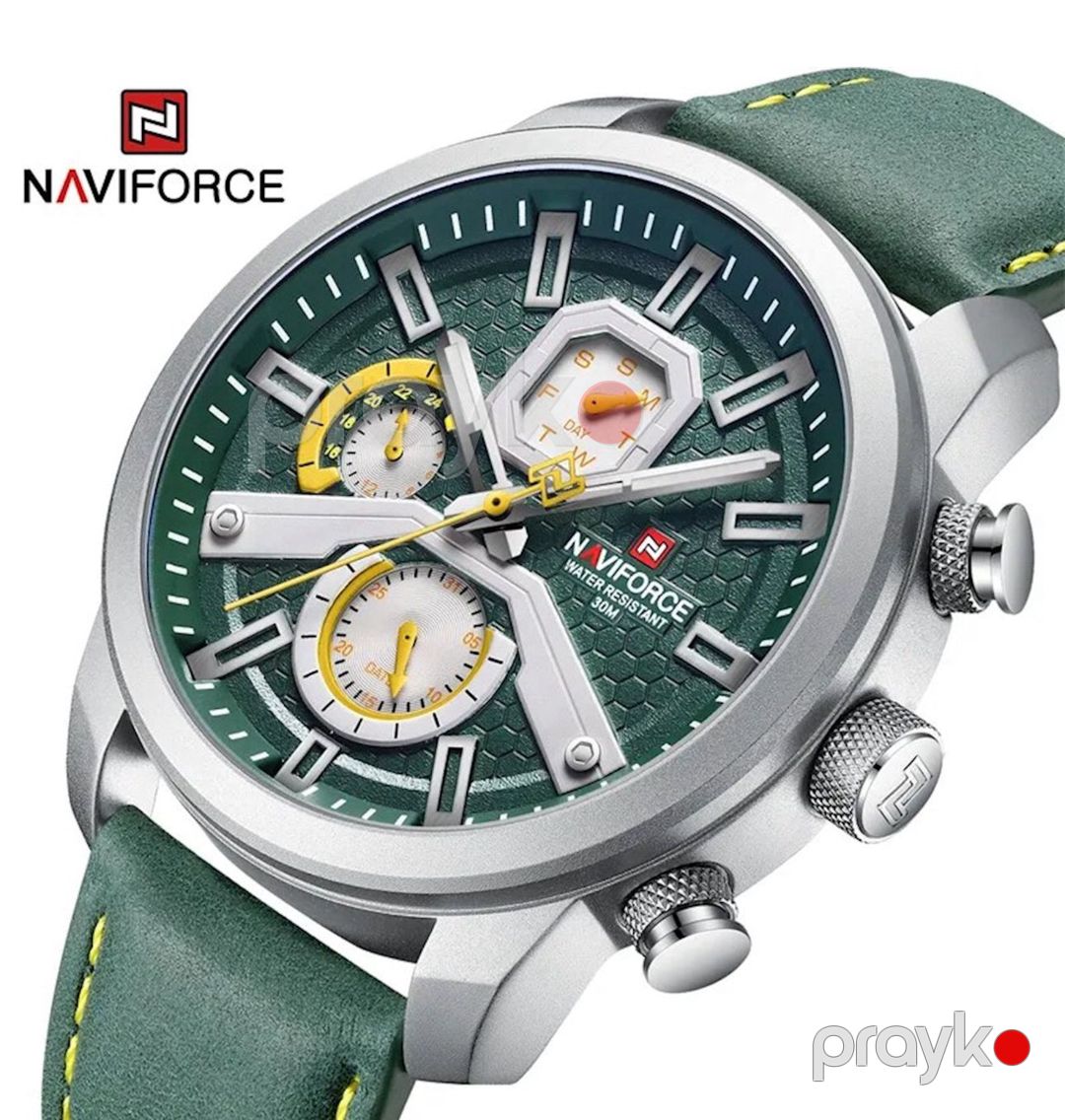 Qol saatı kişilər üçün Naviforce 1316ea, yaşıl — Mallar, Bakı (2)