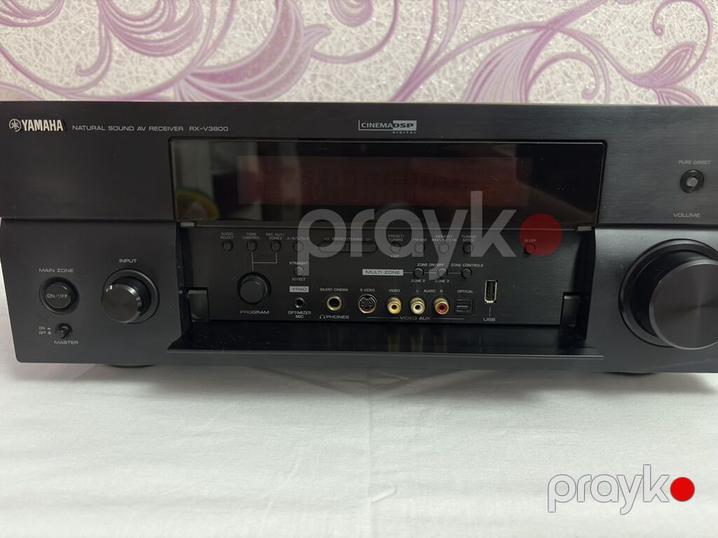 Yamaha RX-V3800 7.1 kanal RMS gücü: 7 140 W — 8 Ohm, 20 Hz–20 — Gücləndiricilər, qəbuledicilər və DAC, Xırdalan (2)