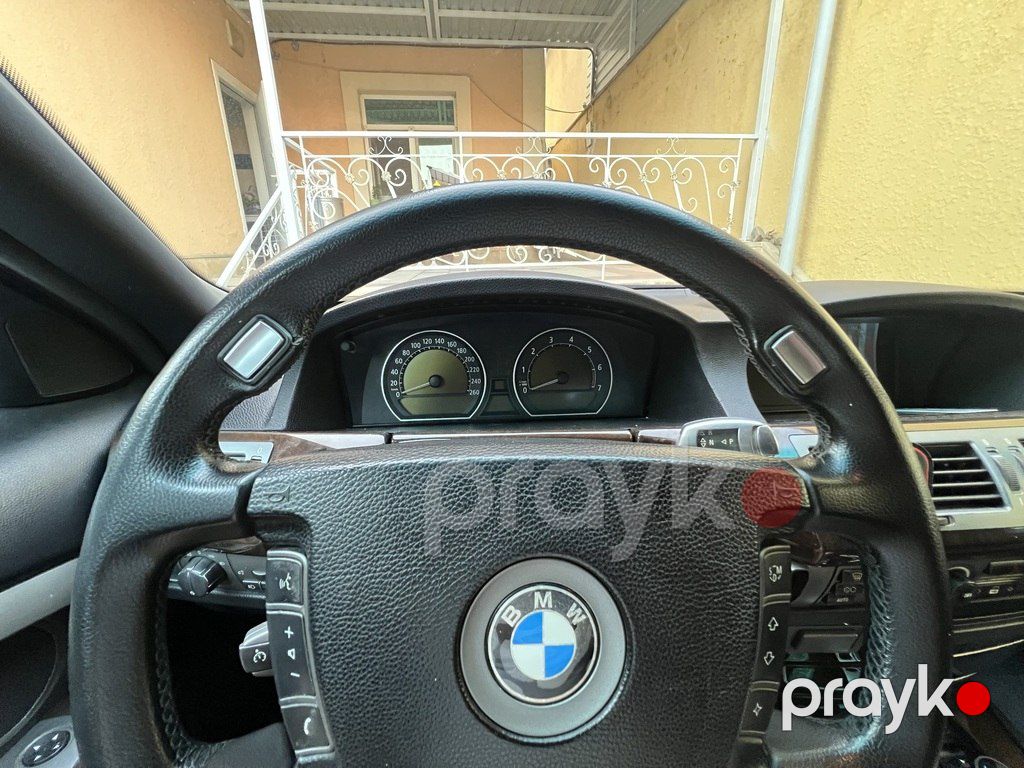 BMW 745, 4.4 L, 2002 il, 403 681 km — Avtomobillər, Bakı (4)