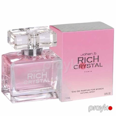Geparlys Parfums Johan.b Rich Crystal qadınlar üçün ətir suyu 85 ml — Bakı