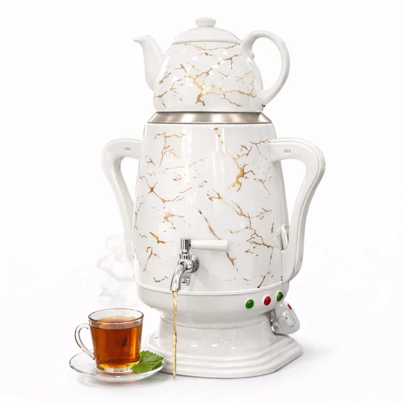 Samovar Orvica 5lt AZ-1127 Ağ — Bakı