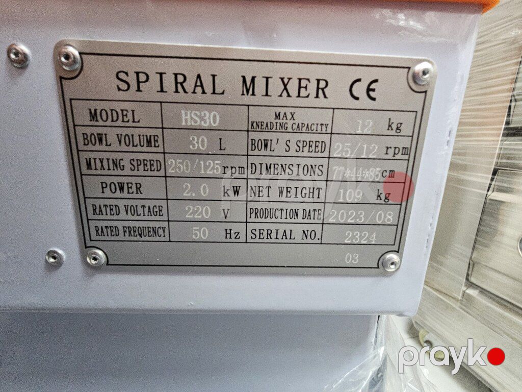 Xəmir yoğuran spiral mikser — Biznes və avadanlıq, Bakı (8)