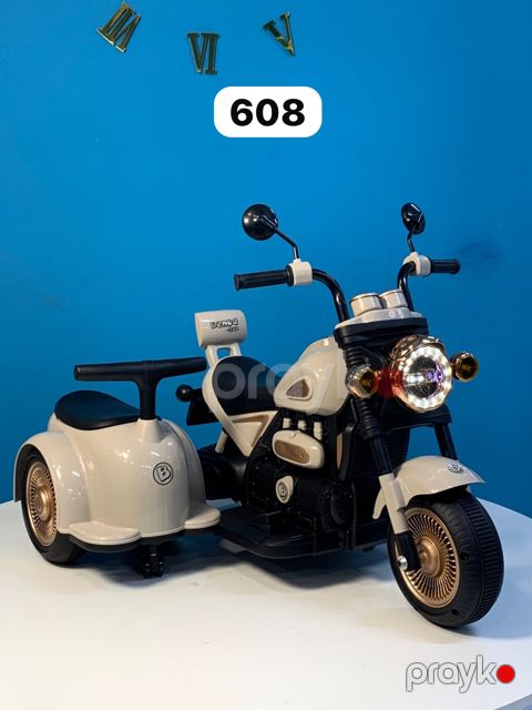 Uşaq elektrik motosikli XG 608, bej — Bakı