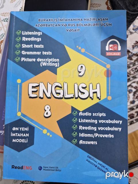 Məhsul: “English 8–9” hazırlıq vəsaiti (ReadENG) Təsvir: - Azərbaycan — Bakı