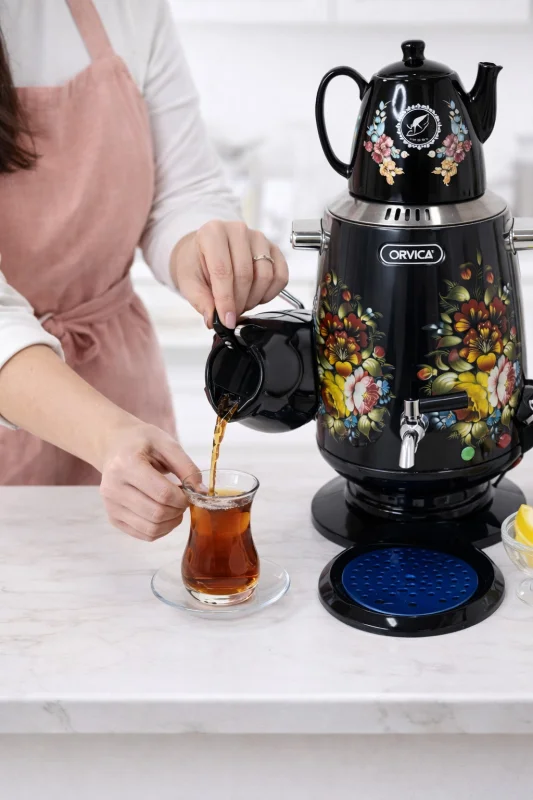 Samovar Orvica KESP-57 — Elektrik çaydanları və termoslar, Bakı (3)