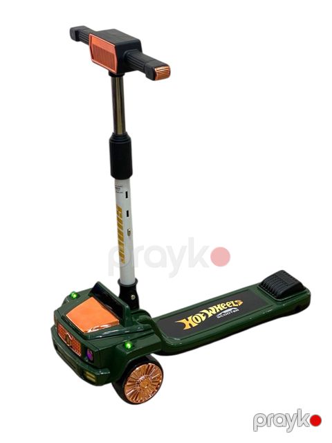 Uşaqlar üçün samokat M6745 Gelandewagen, yaşıl — Bakı