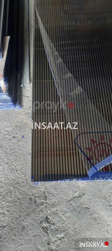 Üç kameralı polikarbonat oresteklo satisi — Dam örtükləri, Bakı (9)