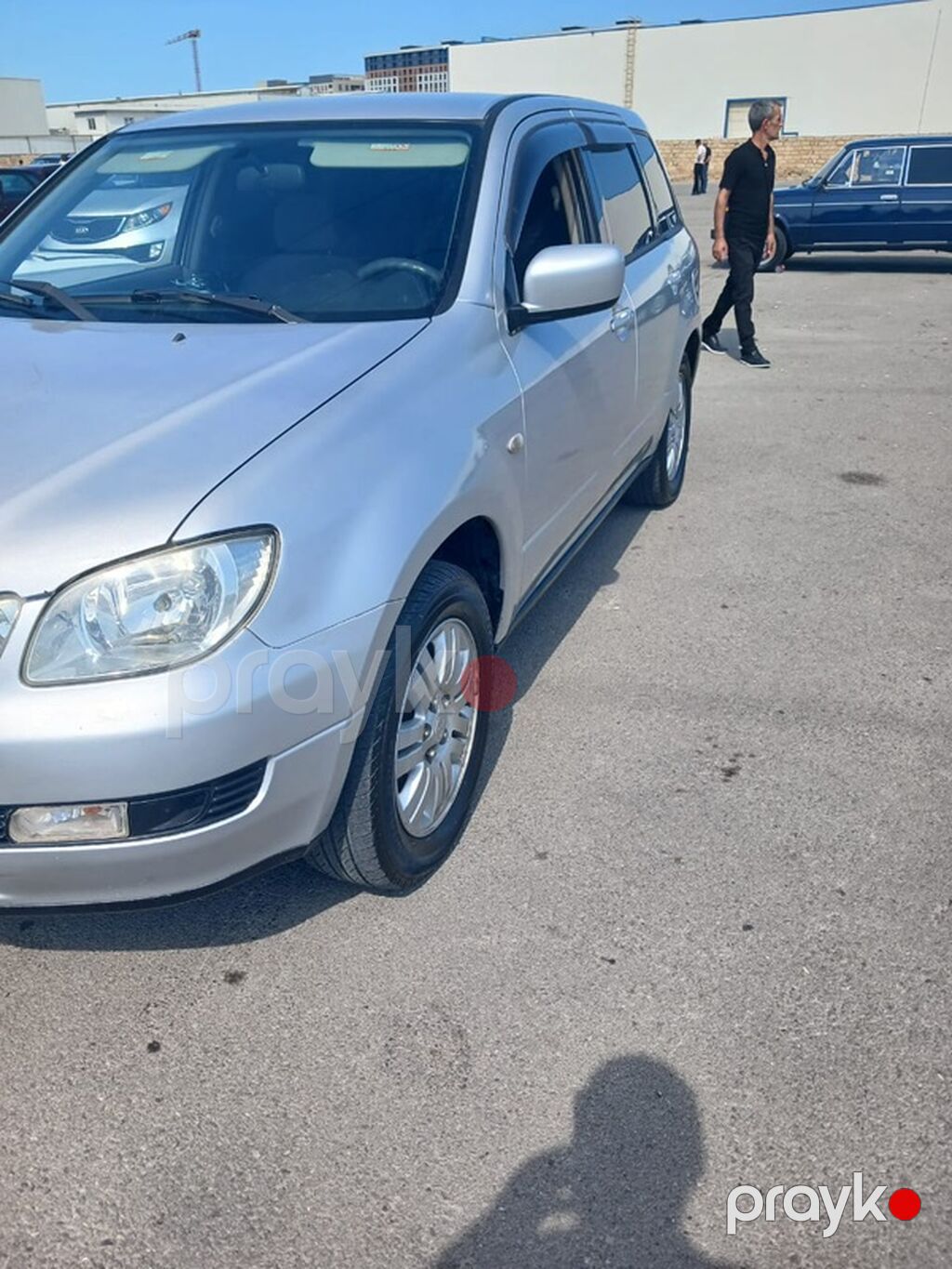 Mitsubishi Airtrek, gümüşü rəng, 5 qapılı krossover/gəzinti — Avtomobillər, Bakı (3)